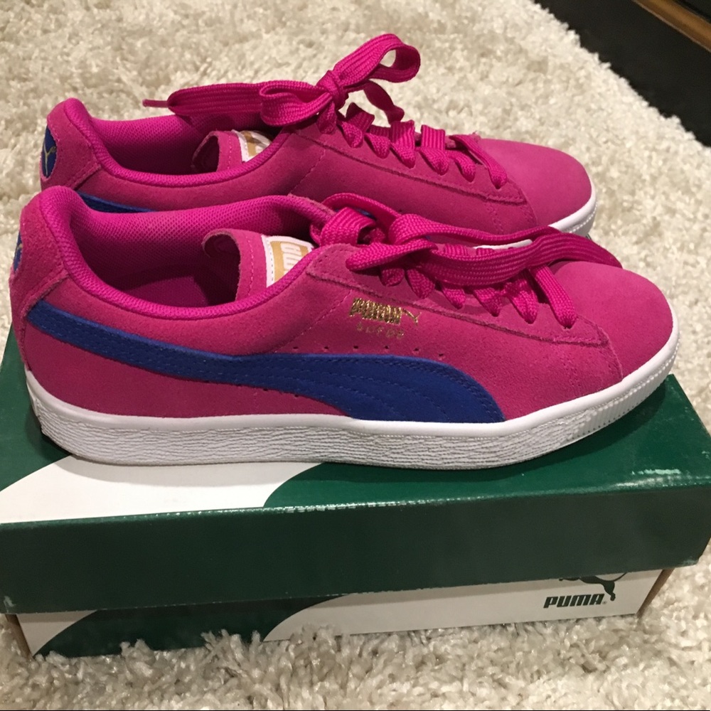 Puma suede sneakers